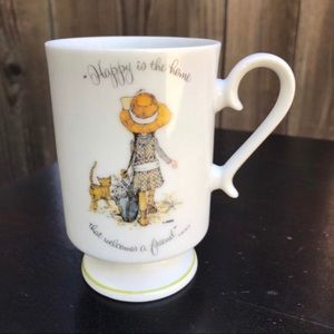 Vintage 1970s Holly Hobbie Coffee Mug